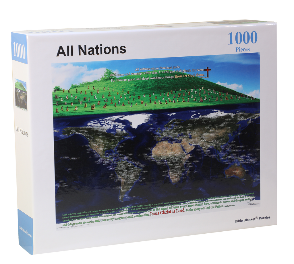 All Nations - 1000 Piece Puzzle